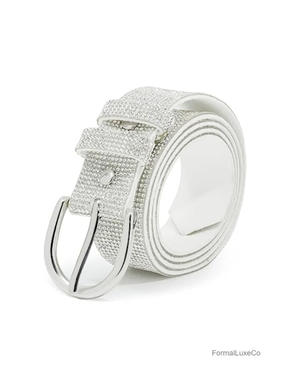 Bling Rhinestone Belt, Shiny Crystal Vintage Belt for Party Jeans Dresses